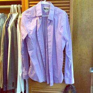 Men’s express slim fit button down